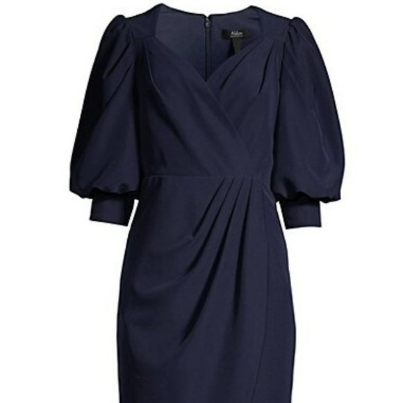 Aidan Mattox Dresses & Skirts - Aidan Mattox Puff-Sleeve Cocktail Dress